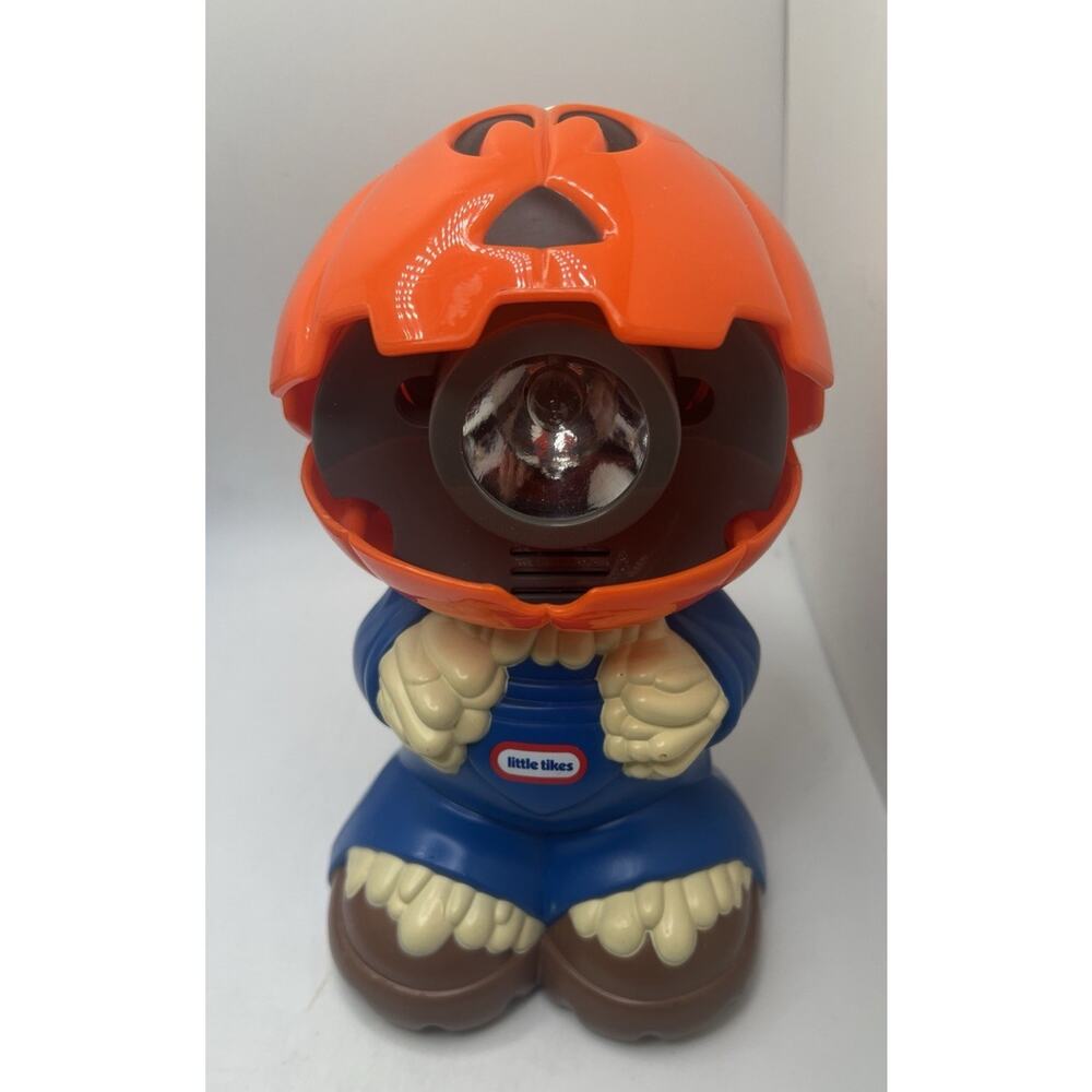 Vintage Little Tikes Scream Beams Pumpkin Halloween Flashlight W/ Light & Sound